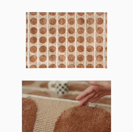 พรม MJHOMEDESIGNS GPSH SERIES ขนาด 160 X 230 ซม. น้ำตาล_0